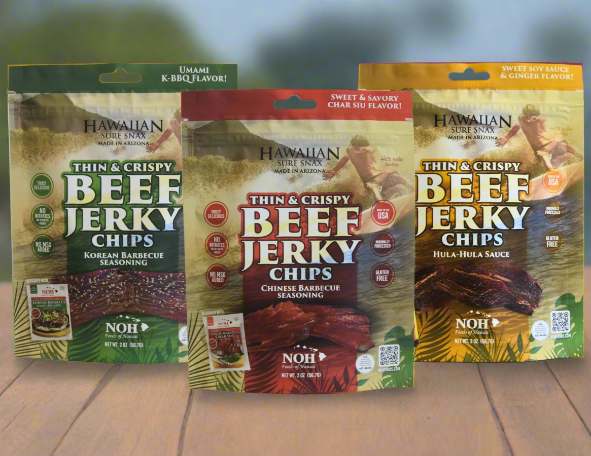 Thin & Crispy Beef Jerky Chips