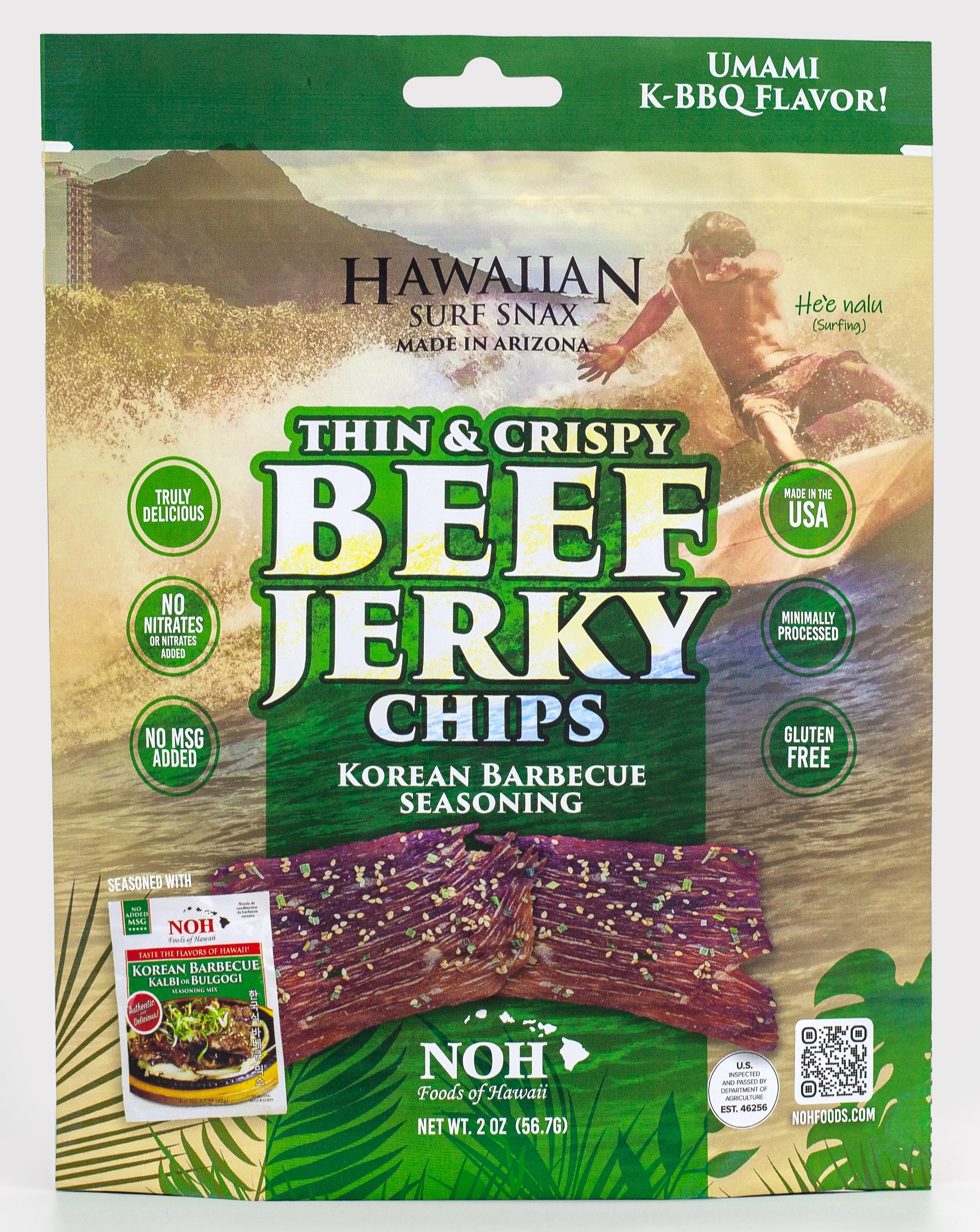 Thin & Crispy Beef Jerky Chips