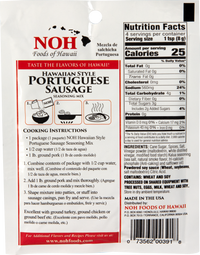 Portuguese Sausage Seasoning Mix