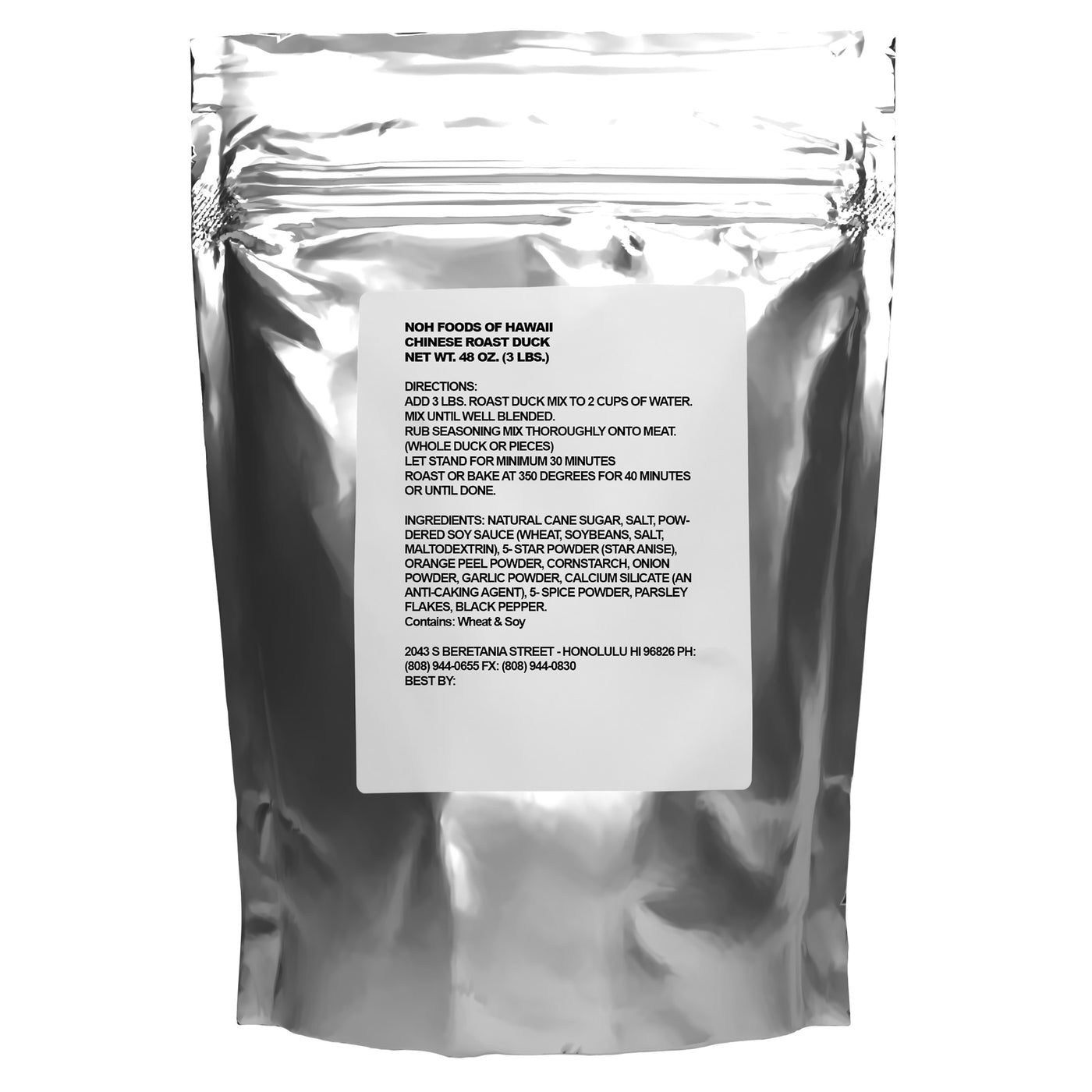 Chinese roast duck seasoning mix - 3lb bag